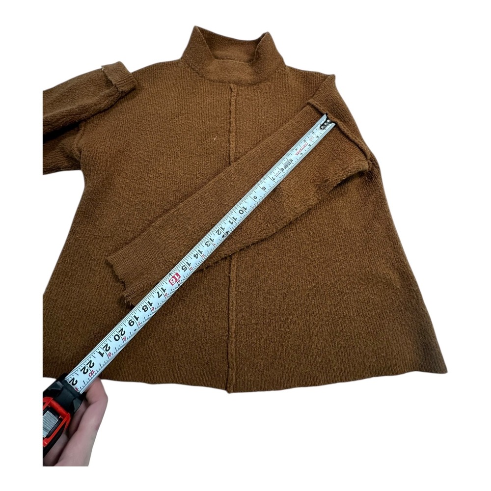 Universal Thread Mock Neck Sweater Rust Brown Kni… - image 8